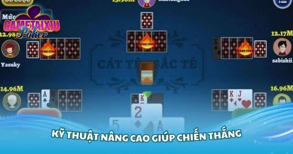 Bật mí chiến thuật chắc thắng trong bài Catte